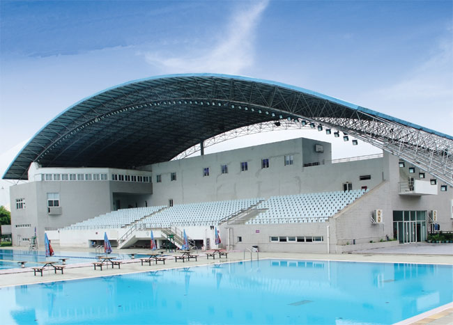 眉山游泳馆网架